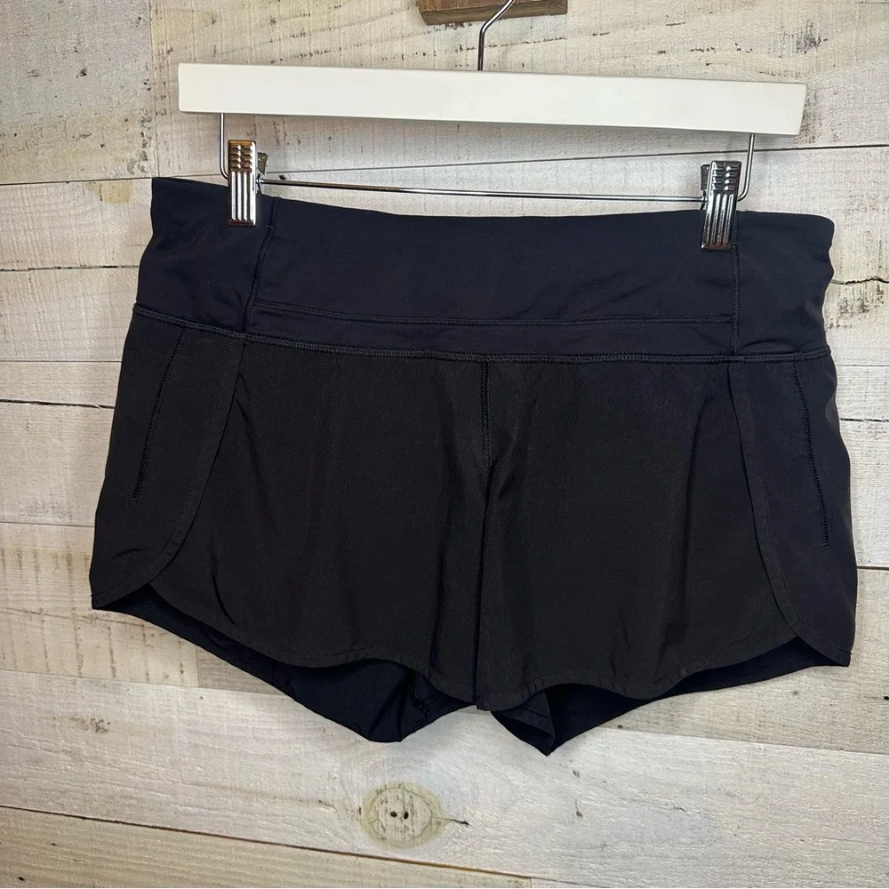 Lululemon Run Times Short *4-way Stretch Black 8 - Picture 9 of 12